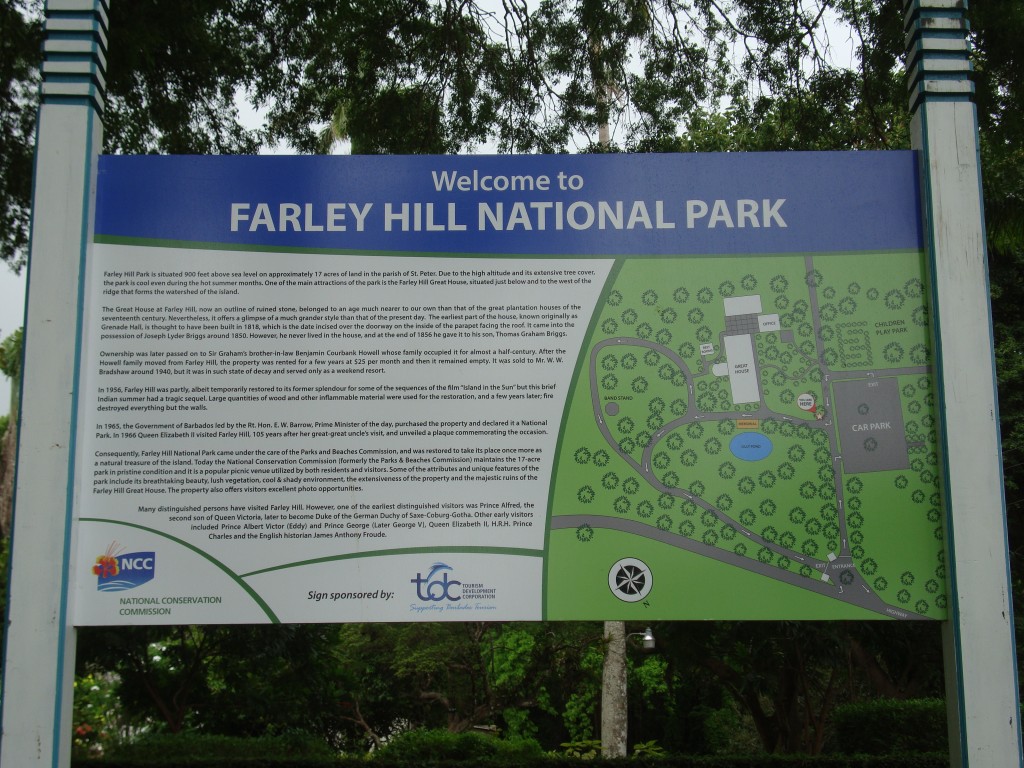 About Farley Hill National Park